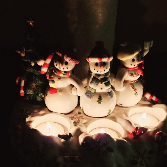 PartyLite Other - PartyLite Snowball tealight & pillar holder